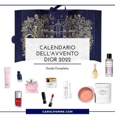 Il calendario dell'Avvento di Dior .